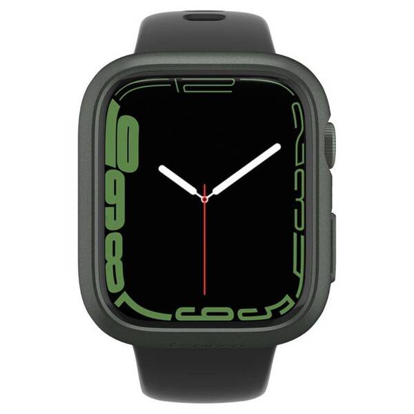 Spigen Thin Fit | Etui do Apple Watch 7/8/9 45mm - MILITARY GREEN