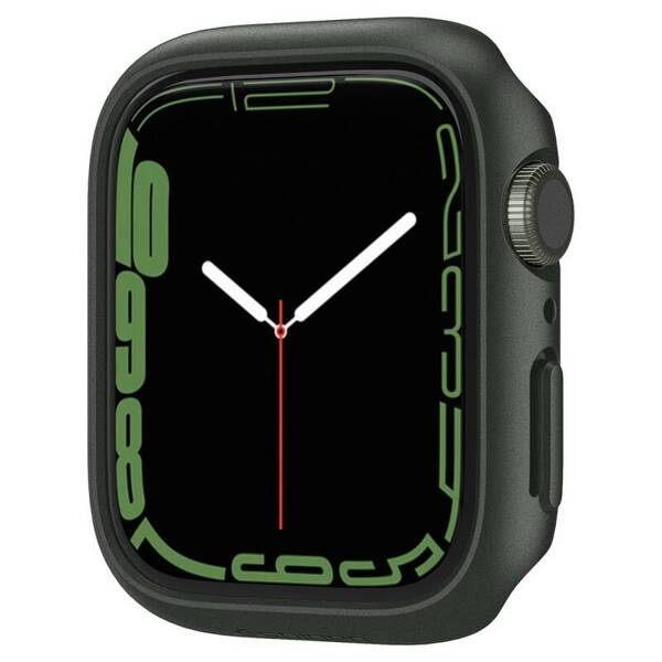 Spigen Thin Fit | Etui do Apple Watch 7/8/9 45mm - MILITARY GREEN