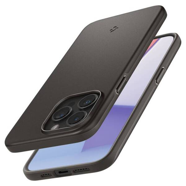 Spigen Thin Fit | Etui do iPhone 15 Pro Max - GUNMETAL