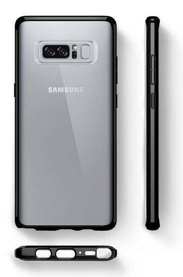 Spigen Ultra Hybrid | Etui do Galaxy Note 8 - M.BLACK