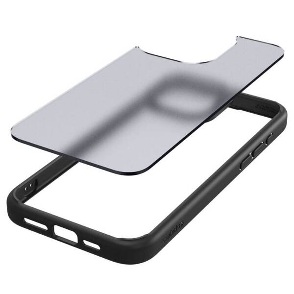 Spigen Ultra Hybrid | Etui do iPhone 15 Pro - FROST BLACK