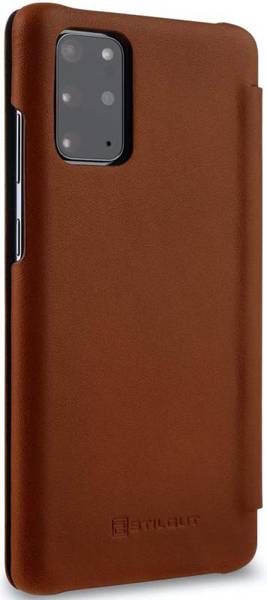 StilGut Book | Etui do Galaxy S20 Plus - BROWN