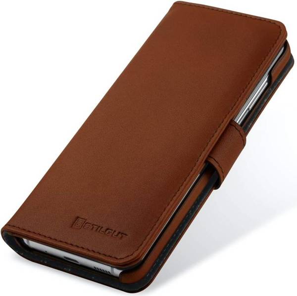 StilGut Talis | Etui do Galaxy S20 - BROWN