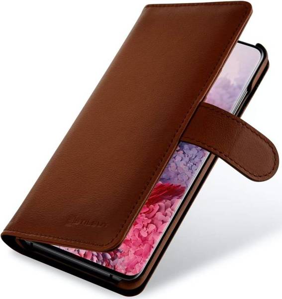 StilGut Talis | Etui do Galaxy S20 - BROWN