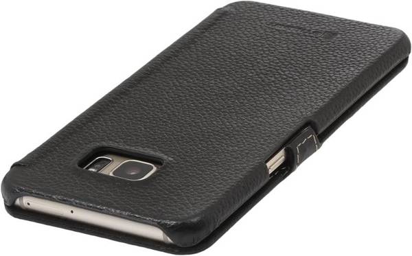 StilGut UltraSlim Book | Etui do Galaxy S6 Edge - BLACK