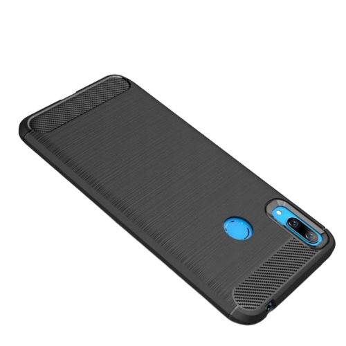 TECH-PROTECT TPU CARBON ETUI DO HUAWEI Y6 2019 - PLECKI CASE