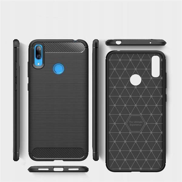 TECH-PROTECT TPU CARBON ETUI DO HUAWEI Y6 2019 - PLECKI CASE