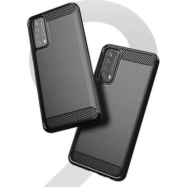 TECH-PROTECT TPUCARBON do HUAWEI P SMART 2020 - BLACK