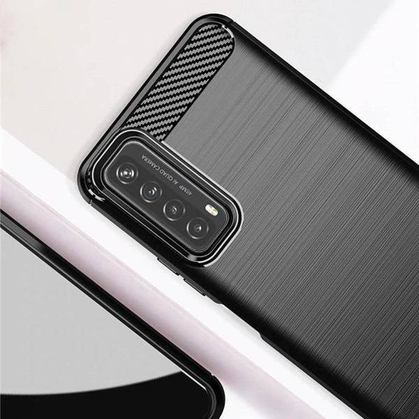 TECH-PROTECT TPUCARBON do HUAWEI P SMART 2020 - BLACK