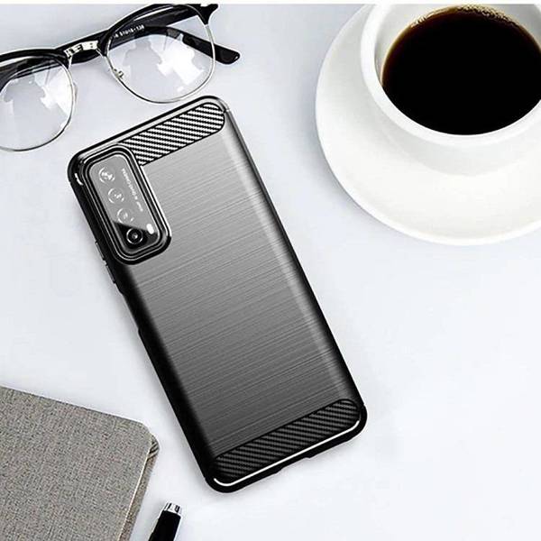 TECH-PROTECT TPUCARBON do HUAWEI P SMART 2020 - BLACK