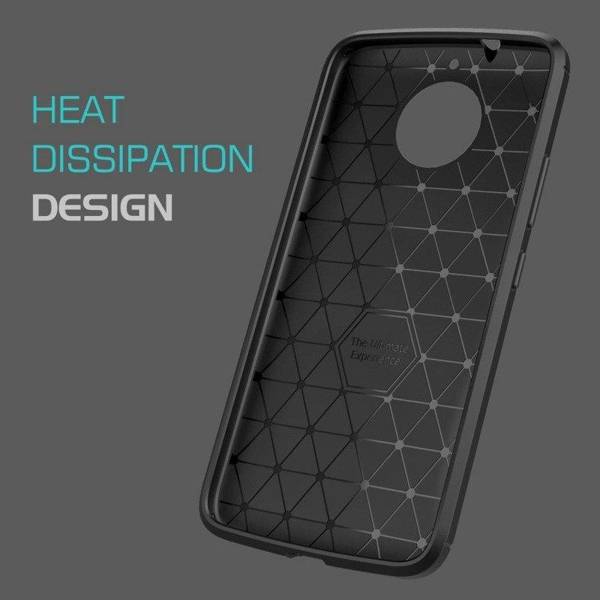 TECH-PROTECT TPUCarbon  Lenovo Moto G5s Plus - BLACK