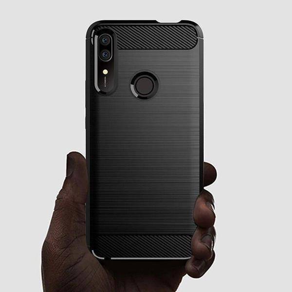 TECH-PROTECT TPUCarbon etui do Huawei P Smart Z - BLACK