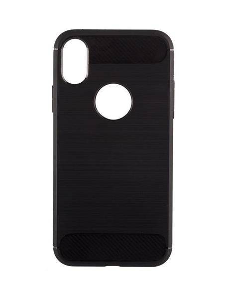 TECH-PROTECT TPUCarbon etui do iPhone X / XS - BLACK