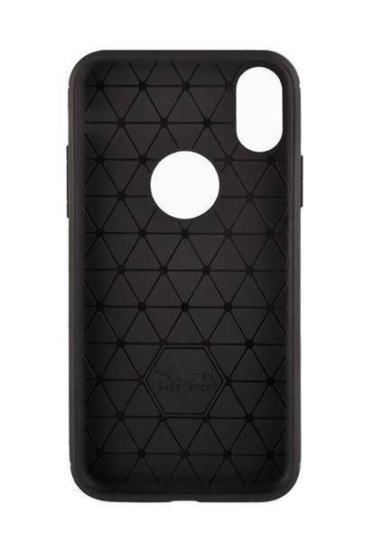 TECH-PROTECT TPUCarbon etui do iPhone X / XS - BLACK