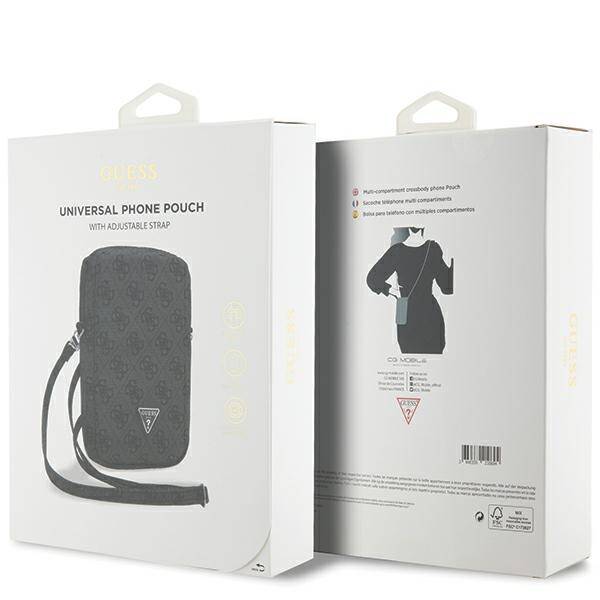 TORBA DO TELEFONU SMARTFONA TABLETU GUESS ZIP 4G TRIANGLE