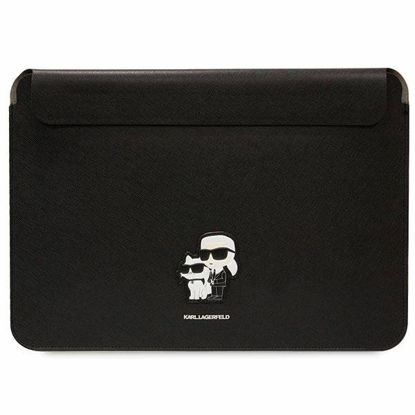 TORBA KARL LAGERFELD NA LAPTOP DO 16" SAFFIANO CHOUPETTE BLACK