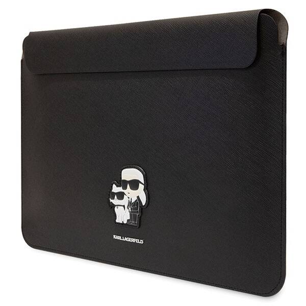 TORBA KARL LAGERFELD NA LAPTOP DO 16" SAFFIANO CHOUPETTE BLACK