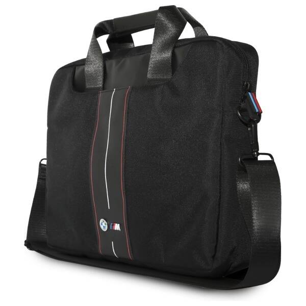 TORBA NA LAPTOP / TABLET DO 16" BMW NYLON RED STRIPE CZARNE