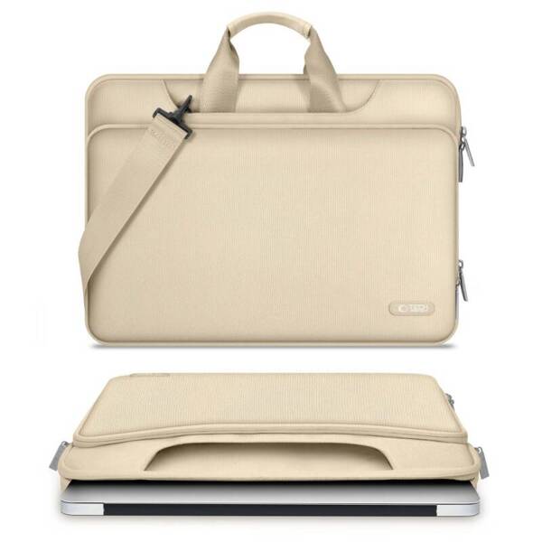 TORBA NA LAPTOPA 13-14 CALI TECH-PROTECT POCKET BAG LAPTOP DESERT BEIGE