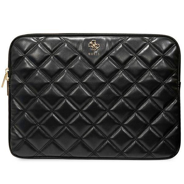 TORBA NA LAPTOPA 14" GUESS SLEEVE QUILTED 4G CZARNA