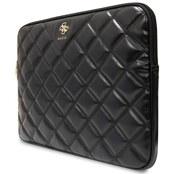 TORBA NA LAPTOPA 14" GUESS SLEEVE QUILTED 4G CZARNA