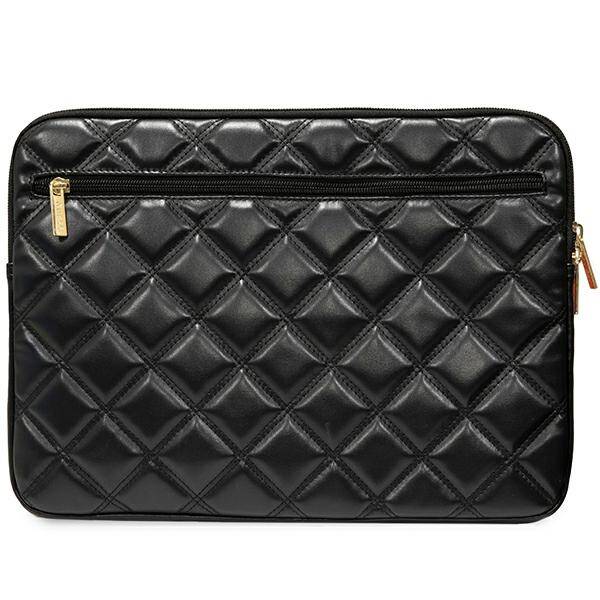 TORBA NA LAPTOPA 14" GUESS SLEEVE QUILTED 4G CZARNA