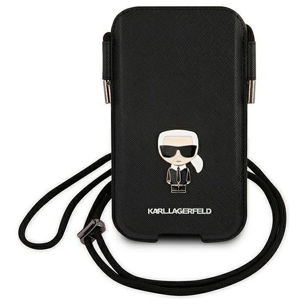 TOREBKA KARL LAGERFELD DO 6,1" SAFFIANO BLACK