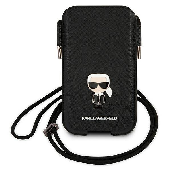 TOREBKA KARL LAGERFELD DO 6,7" SAFFIANO BLACK