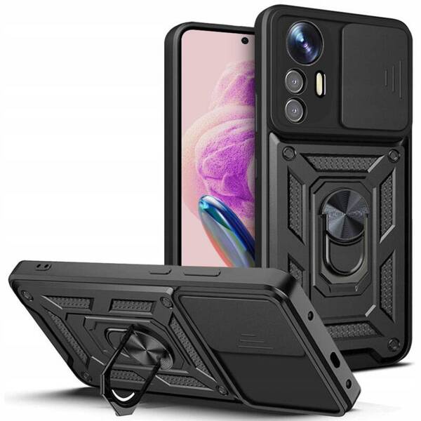 Tech-Protect CamShield Pro | Etui do Redmi Note 12S - BLACK