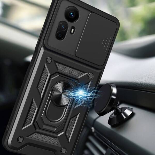 Tech-Protect CamShield Pro | Etui do Redmi Note 12S - BLACK