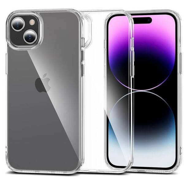 Tech-Protect FlexAir Hybrid | Etui do iPhone 15 Plus - CLEAR