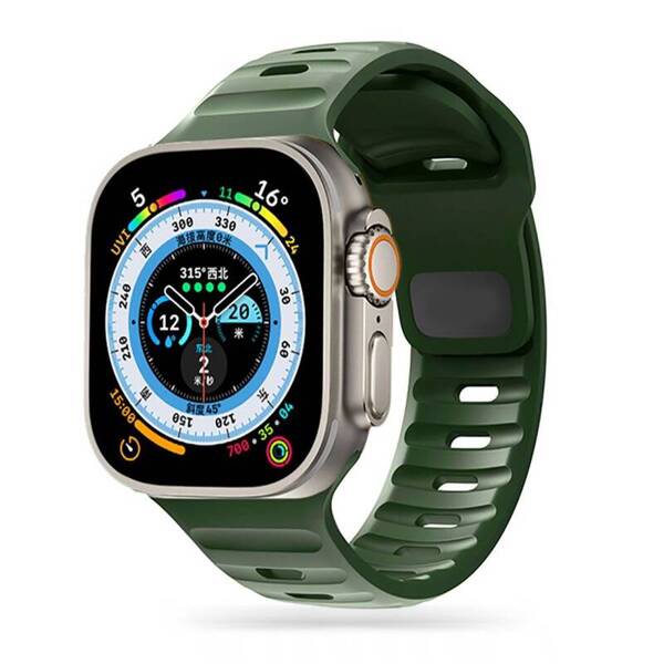 Tech-Protect IconBand Line | Pasek do Apple Watch 38/40/41mm - ARMY GREEN