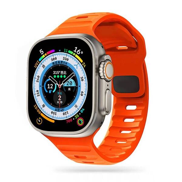 Tech-Protect IconBand Line | Pasek do Apple Watch 42-49mm - ORANGE