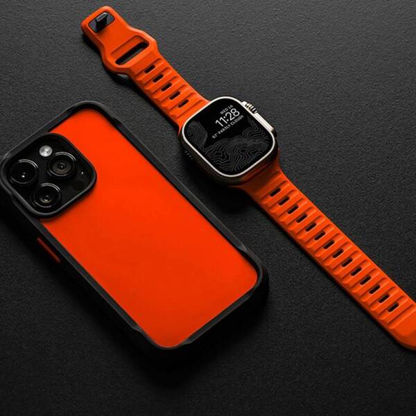 Tech-Protect IconBand Line | Pasek do Apple Watch 42-49mm - ORANGE