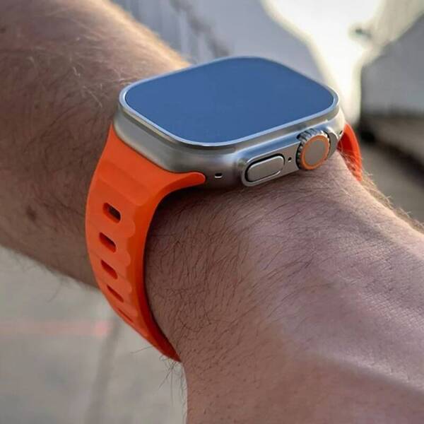 Tech-Protect IconBand Line | Pasek do Apple Watch 42-49mm - ORANGE