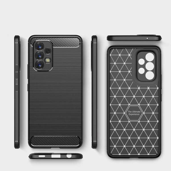 Tech-Protect TPUCarbon | Etui do Galaxy A53 5G - BLACK