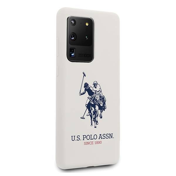 U.S. Polo Silicone | Etui do Galaxy S20 Ultra - WHITE