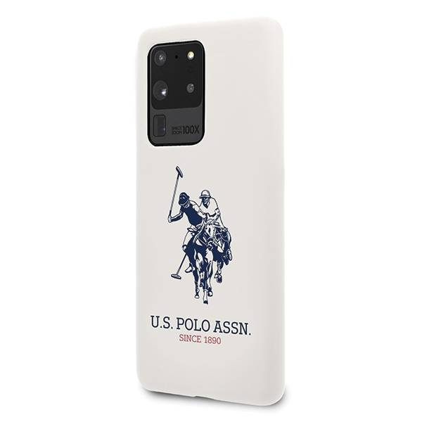 U.S. Polo Silicone | Etui do Galaxy S20 Ultra - WHITE