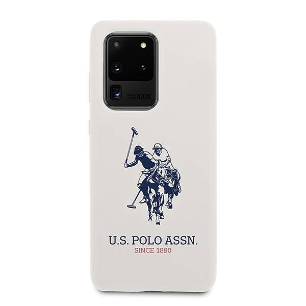 U.S. Polo Silicone | Etui do Galaxy S20 Ultra - WHITE