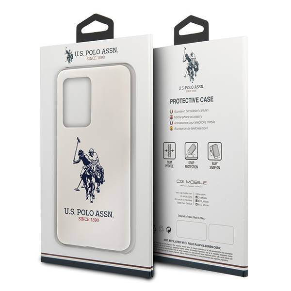 U.S. Polo Silicone | Etui do Galaxy S20 Ultra - WHITE