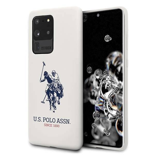 U.S. Polo Silicone | Etui do Galaxy S20 Ultra - WHITE