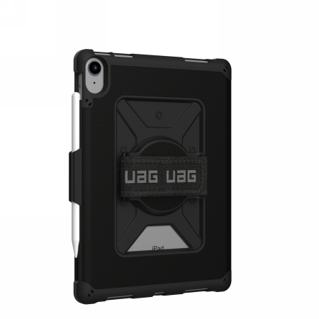 UAG Metropolis - obudowa ochronna z uchwytem do Apple Pencil i uchwytem na dłoń do iPad 10.9" 10 generacja (black)