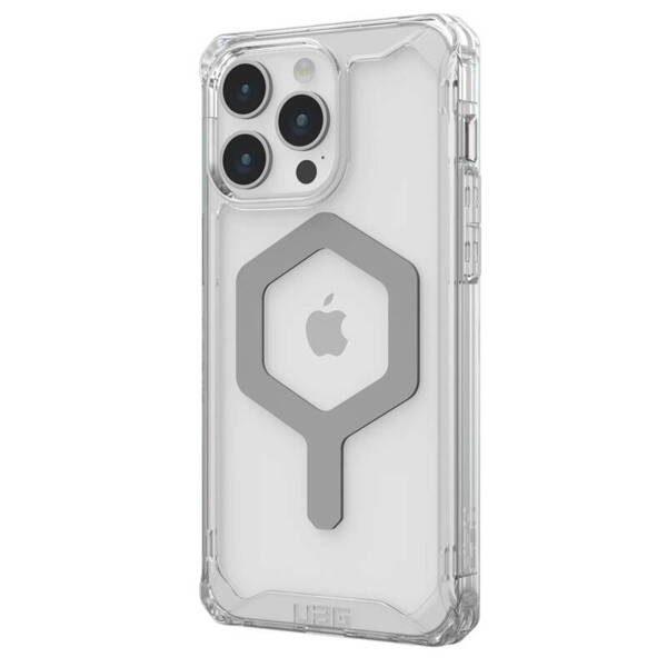 UAG Plyo MagSafe | Etui do iPhone 15 Pro Max - ICE/SILVER