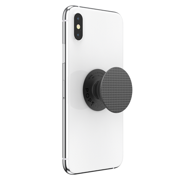 UCHWYT POPSOCKETS DO TELEFONU - KNURLED TEXTURE BLACK