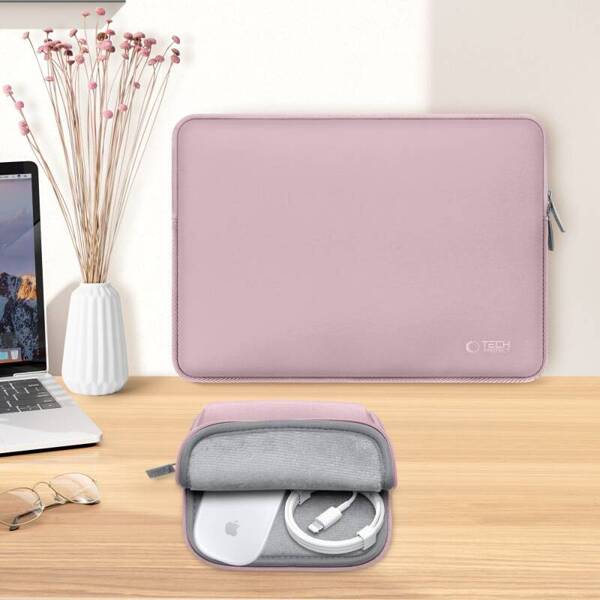 UNIWERSALNE ETUI NA LAPTOPA 13-14 CALI TECH-PROTECT NEOSLIM DUSTY ROSE