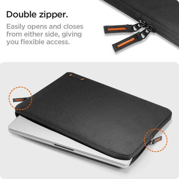 UNIWERSALNE ETUI NA LAPTOPA 13-14 SPIGEN BASIC POUCH CZARNE