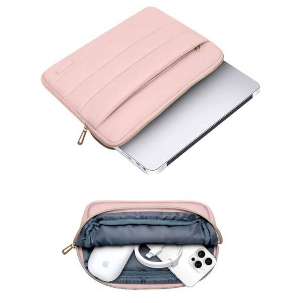 UNIWERSALNE ETUI NA LAPTOPA DO 13-14 CALI TECH-PROTECT PUFFY DUSTY ROSE