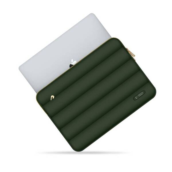 UNIWERSALNE ETUI NA LAPTOPA DO 15-16 CALI TECH-PROTECT PUFFY ARMY GREEN