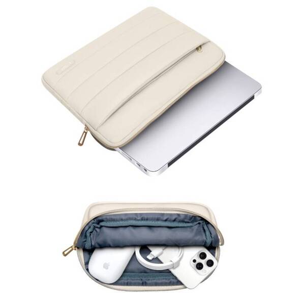 UNIWERSALNE ETUI NA LAPTOPA DO 15-16 CALI TECH-PROTECT PUFFY SAND