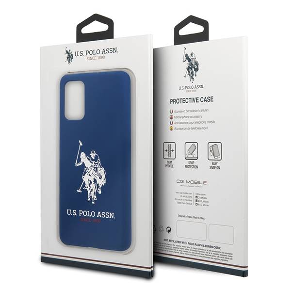 US Polo Silicone | Etui do Galaxy S20 Plus - NAVY